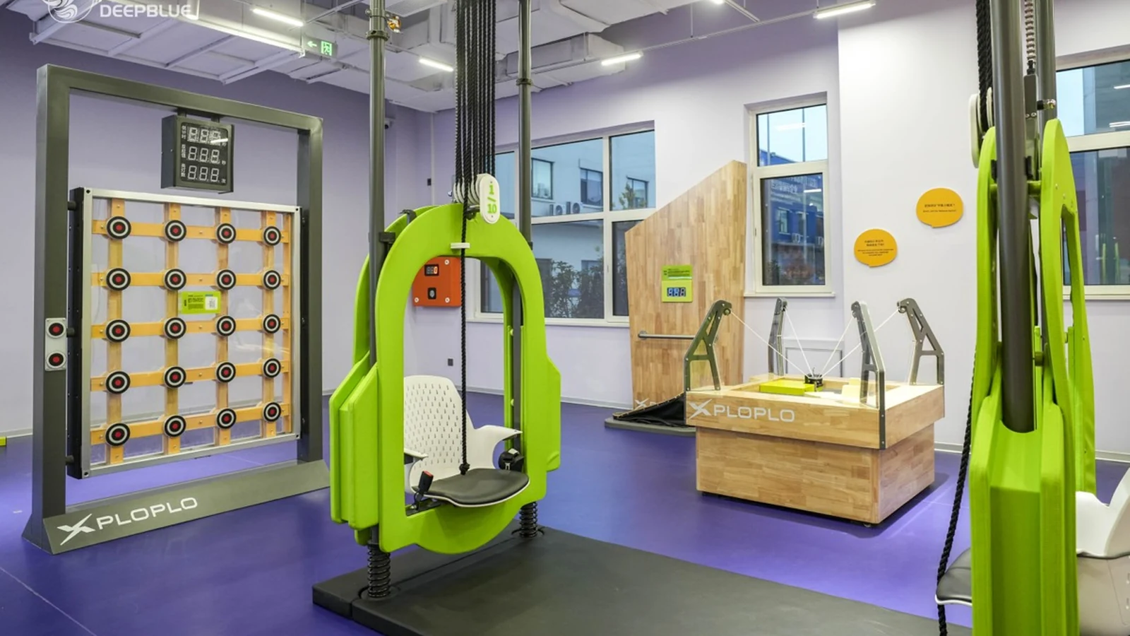 Mechanical & Electromechanical Exhibits in a modern children's museum or science center